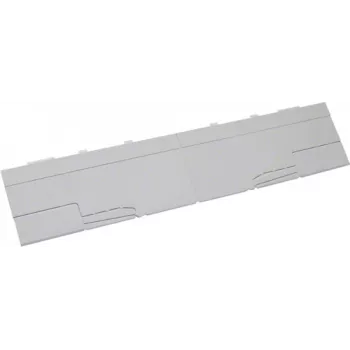 Hager ZZ12V tira ciega, 12 módulos, gris claro