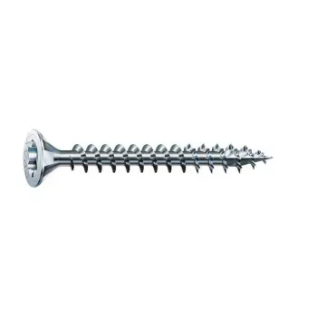 CIMCO 193028 tornillo para aglomerado 4 x 35 mm, cabeza avellanada, punta Pozi, galvanizado, 200 uds.