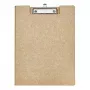 MAULbalance carpeta con pinza A4 marrón cartón con funda de papel kraft 2382077