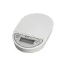 MAULoval báscula de cartas digital 2000g con manejo de un solo botón, plata 1622002