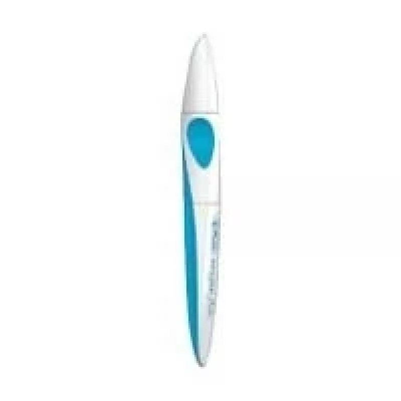 Herlitz 11378783 pluma estilográfica azul/blanco plumín mediano