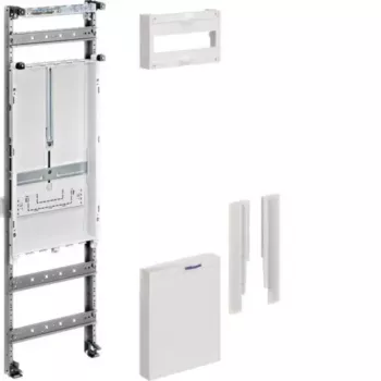 HAGER set de accesorios para cuadro de contadores ZU21A, 900mm, 1 contador, preequipado, trifásico, 63A