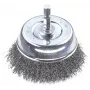 kwb cepillo de vaso - nudo trenzado - 0,3 mm - 6 mm - 7,5 cm - metal - piedra - metal (606330)