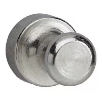MAUL 6168696 superimán imanes de neodimio cilíndricos, 10 mm de diámetro, 10 uds., plata