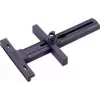 KWB 784400 guía de corte 1400 mm para sierras circulares, aluminio, 2 piezas, antideslizante, sin astillas