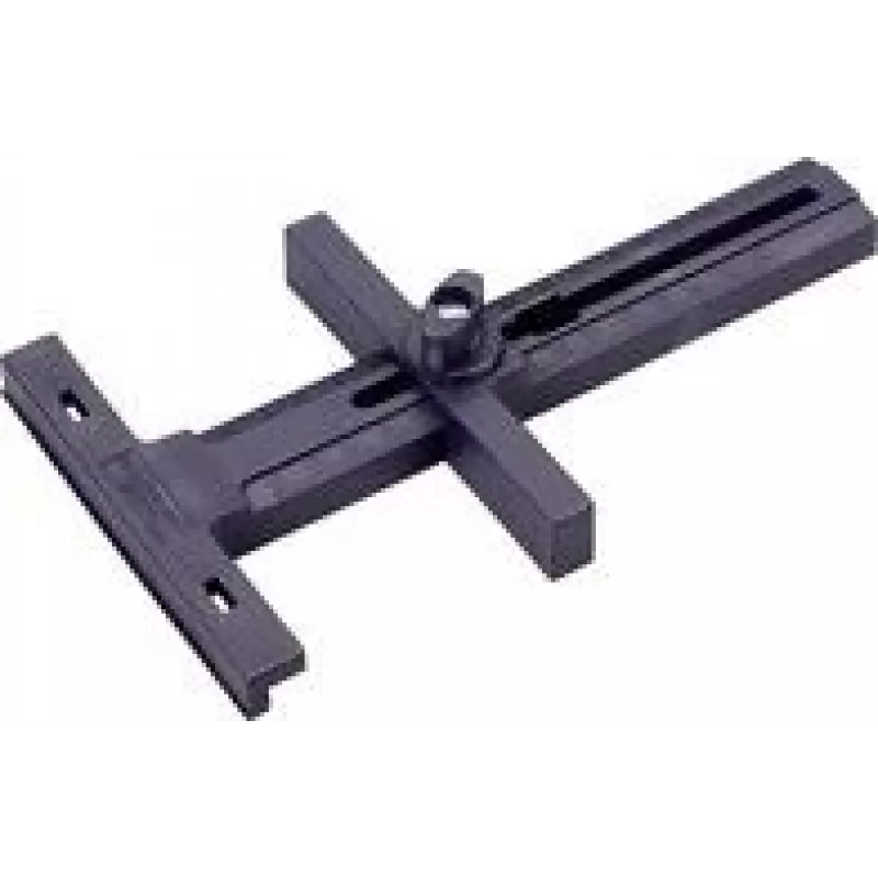 KWB 784400 guía de corte 1400 mm para sierras circulares, aluminio, 2 piezas, antideslizante, sin astillas