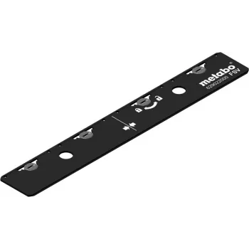 Metabo 629022000 conector para guías de corte, aluminio, negro, pack de 2