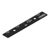 Metabo 629022000 conector para guías de corte, aluminio, negro, pack de 2