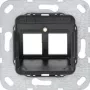GIRA anillo de soporte 560100 Modular Jack 1 2 vías (560100)