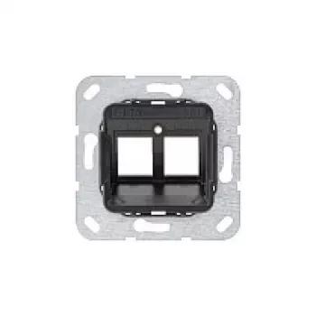 GIRA anillo de soporte 560100 Modular Jack 1 2 vías (560100)