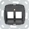 GIRA anillo de soporte 560200 Modular Jack 2 marco de montaje de 2 vías