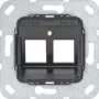 GIRA anillo de soporte 560200 Modular Jack 2 marco de montaje de 2 vías