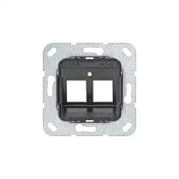GIRA anillo de soporte 560200 Modular Jack 2 marco de montaje de 2 vías
