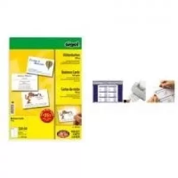 SIGEL DP939 Tarjetas de visita blanco óptico 85 x 55 mm 200 g/m² 600 tarjetas (60 hojas x 10)