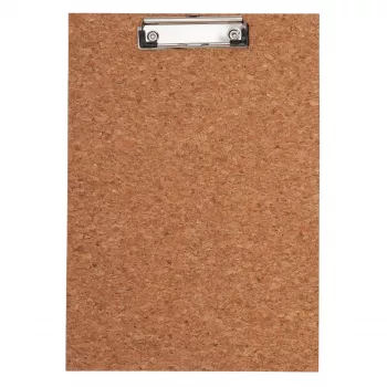 MAUL MAULcork Tabla con pinza A4 vertical, tablero de corcho, pinza metálica plana, capacidad 8 mm, natural 2393073
