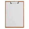 MAUL MAULcork Tabla con pinza A4 vertical, tablero de corcho, pinza metálica plana, capacidad 8 mm, natural 2393073