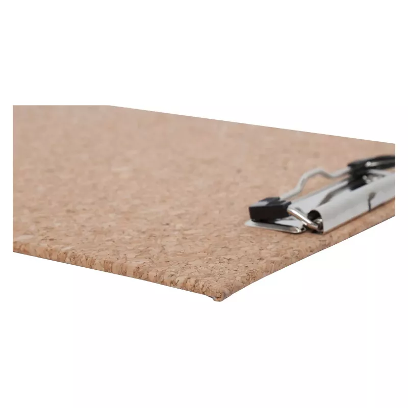 MAUL MAULcork Tabla con pinza A4 vertical, tablero de corcho, pinza metálica plana, capacidad 8 mm, natural 2393073