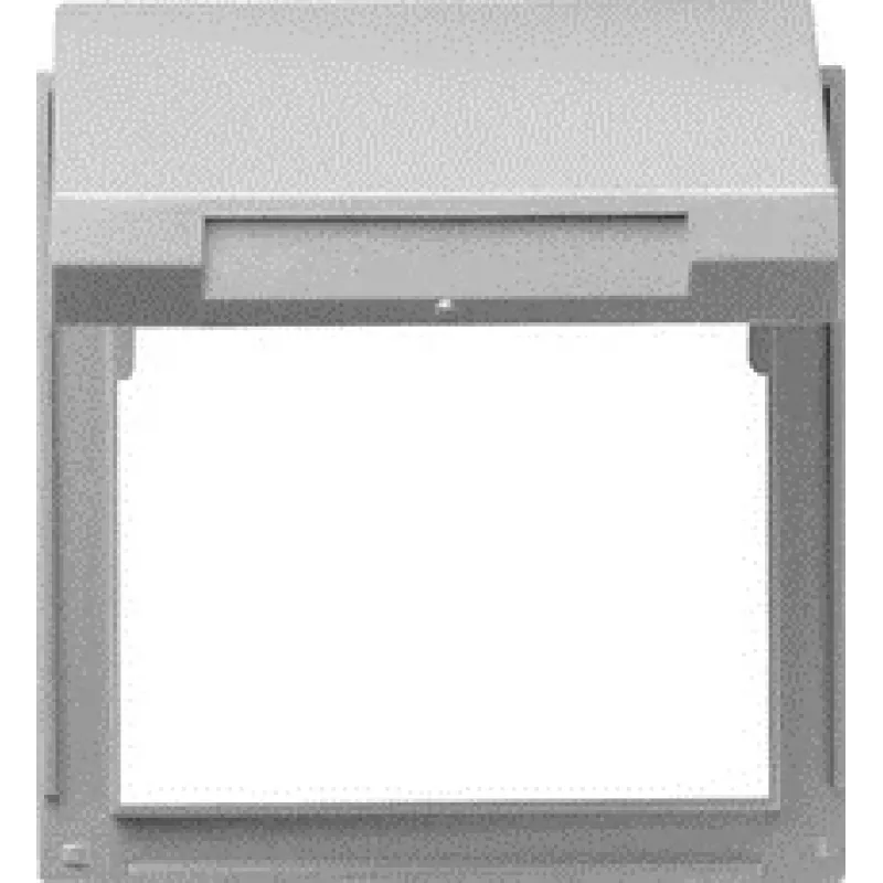 GIRA 065465 Protección infantil para tomas de corriente, aluminio, 5 uds.