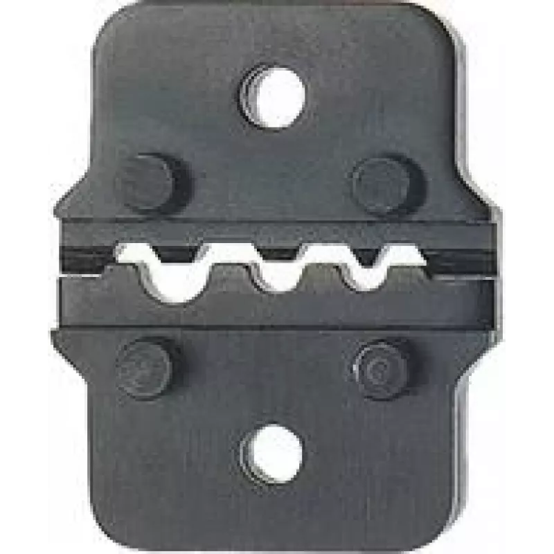 Klauke R504 Set de matrices de crimpar para herramientas K50, crimpado hexagonal 6-16 mm², para terminales de tubo y conectores