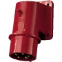 MENNEKES conector macho CEE de empotrar 16 A 5 polos 400 V 6h IP44 rojo (379)