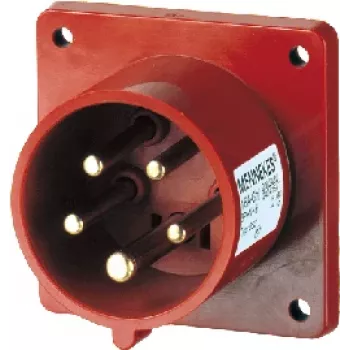 MENNEKES 853 conector push-in, 1 polo, 24 A, 450 V, 0,5-2,5 mm², transparente