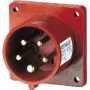 MENNEKES 853 conector push-in, 1 polo, 24 A, 450 V, 0,5-2,5 mm², transparente