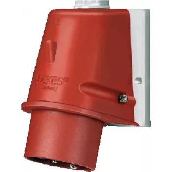 MENNEKES 804 conector macho CEE de aparato 5 polos 32A 400V 6h IP44 bornes de tornillo en ángulo