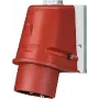 MENNEKES 804 conector macho CEE de aparato 5 polos 32A 400V 6h IP44 bornes de tornillo en ángulo
