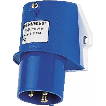 MENNEKES conector macho CEE de pared 844 16A 3P 6h 230V IP44