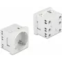 Delock Easy 45 toma tipo F con obturador, blanco RAL 9003, 16 A, 250 V, pack de 10 81324