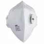 uvex silv-Air classic 3310 mascarilla FFP3 - blanca, cinta textil para la cabeza, pinza nasal de PP, 1 ud. 8763310