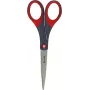 3M Scotch tijeras Precision 180 mm rojo/gris punta acero inoxidable Comfort Grip (1447)