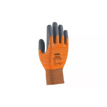 Uvex phynomic X-FOAM HV guantes de seguridad, talla 8, amarillo/negro 6005408