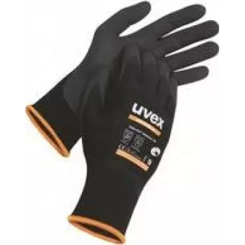 UVEX 6002612 guante de seguridad antiestático, talla 12, gris/negro, 1 par