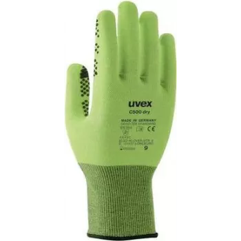 Uvex guantes de protección de punto, C500 dry, talla 8 (6049908)