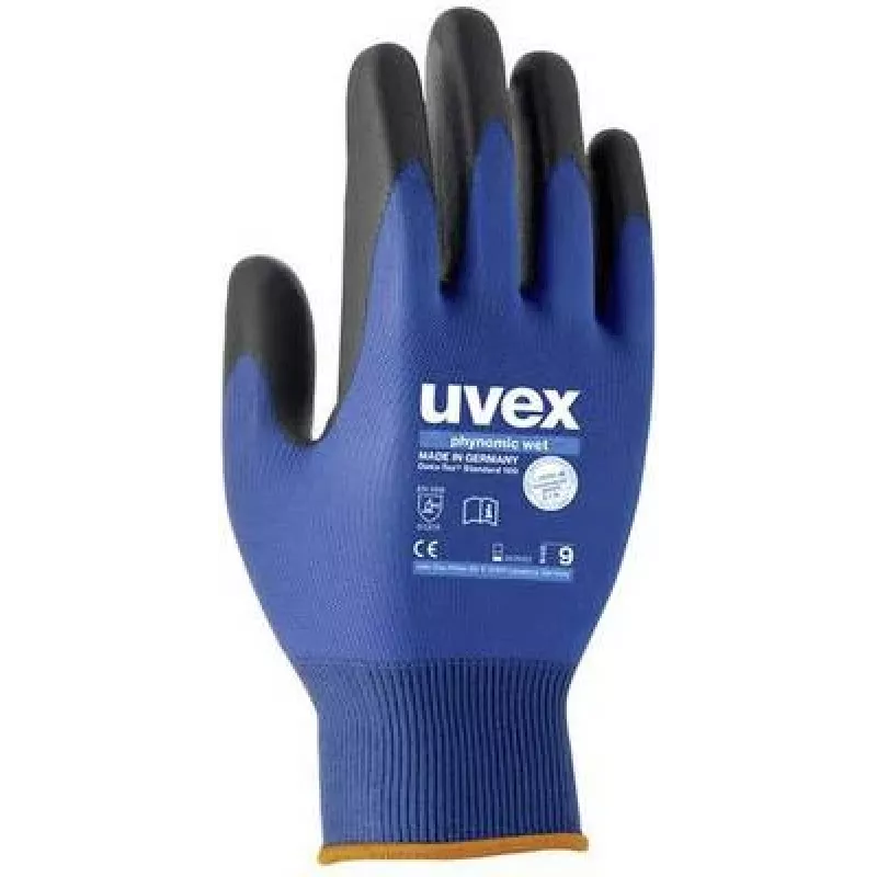 Guantes de seguridad Uvex phynomic WET, talla 7 (6006007)