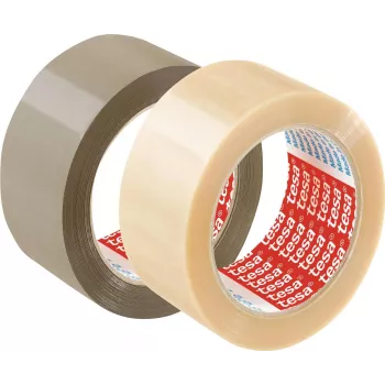 TESA cinta de embalaje de PVC transparente ultra fuerte 66 m (57176)