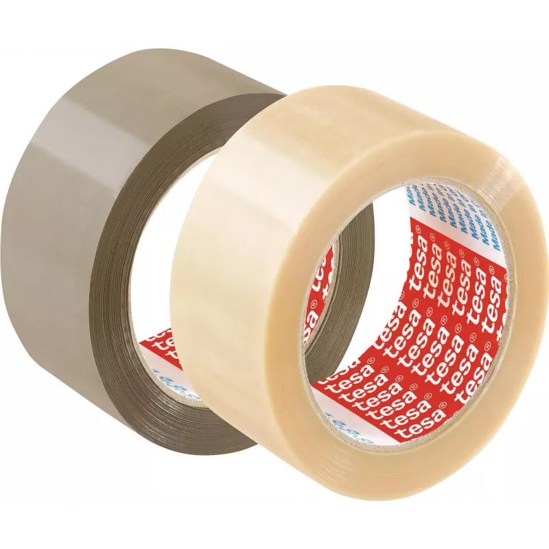 TESA cinta de embalaje de PVC transparente ultra fuerte 66 m (57176)