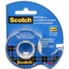 3M Scotch cinta Wall-Safe con dispensador manual, 19mm x 16,5m, transparente, despegable sin residuos 183-EFDG