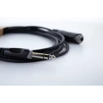 Cordial 14826 cable alargador de jack estéreo de 6,3 mm 10 m negro