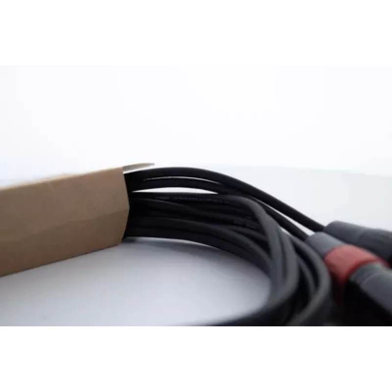 Cordial EU 6 MC cable XLR a RCA 6 m negro 14850