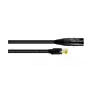 Cordial 15552 cable de red RJ45, CAT 5e S/UTP, 15 m, negro, funda de PUR