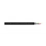 Cordial 15588 cable de red CAT 7a S/FTP, RJ45, 1 m, negro, PUR