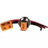 JOY-IT Button22C-02 interruptor pulsador con enclavamiento, rojo, 240 V AC, 15 A, IP67, IK10, montaje en panel