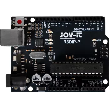 Joy-IT ARD_R3DIP-P placa microcontroladora compatible con Arduino UNO R3 con ATmega328P DIP
