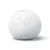 FIFTYEIGHT PRODUCTS jarrón Amüsiert redondo blanco porcelana 200mm