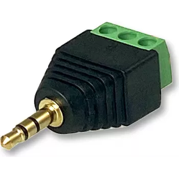 GÜDE 7960 adaptador de conector jack de 3,5mm 3 polos