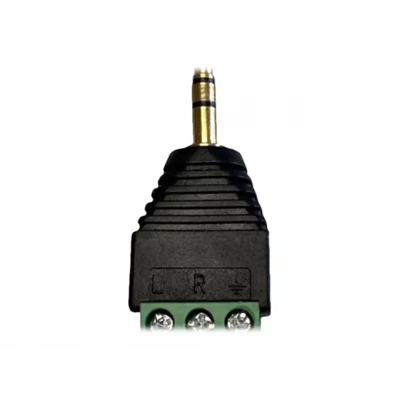 GÜDE 7960 adaptador de conector jack de 3,5mm 3 polos