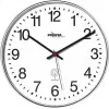 PEWETA reloj de pared radiofónico negro mate plástico 30 cm negro/blanco 51.130.313