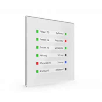 MDT SCN-GLED1W.01 indicador LED de cristal KNX, blanco